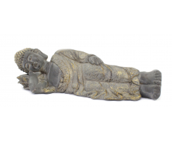 Buddha Figur liegend L - 58cm x 17cm x 21cm