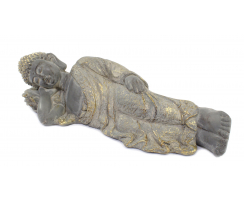Buddha Figur liegend L - 58cm x 17cm x 21cm