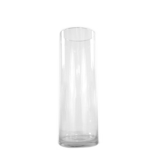 Glas-Vase Zylinder klar Ø 15cm x 50cm