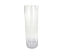 Glas-Vase Zylinder klar Ø 18cm x 61cm