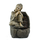 Brunnen-Set mit Stromstecker und Pumpe Buddha sitzend 31cm x 49cm