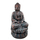 Buddha Figur XXL sitzend 54 x 92cm kupfer