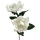 Kunstblume Rose 100cm - weiß 1 Stück