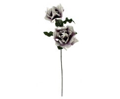 Kunstblume Rose 100cm -  lila 1 Stück