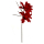 Kunstblume 100cm Magnolie rund in rot 1 Stück