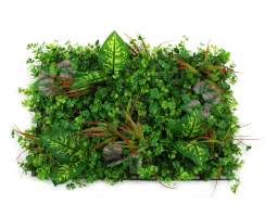 Kunst-Pflanzen Gras-Matte XXL 40cm x 60cm große Blätter