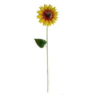 Metall Garten-Stecker Sonnenblume 66cm 1 Stück