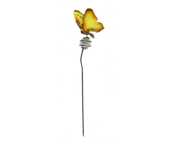 Metall Garten-Stecker Schmetterling mit Solar Beleuchtung...