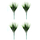 Kunstpflanze Strauch Zier-Gras 32cm 4 Stück