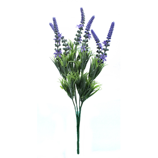 Kunstpflanze Strauch Lavendel hell 35cm 1 Stück