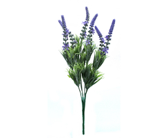 Kunstpflanze Strauch Lavendel hell 35cm 1 Stück