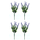 Kunstpflanze Strauch Lavendel hell 35cm 4 Stück