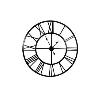 Wand-Uhr römische Zahlen Ø 114 cm