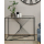Metall 3D Design Möbel schwarz Sideboard 107 x 80cm