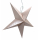 Stern beleuchtet zum aufhängen mit E14 Fassung creme-rosa 45cm