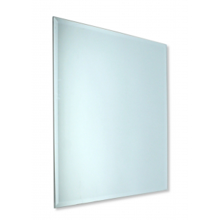 Glas Spiegel-Platte rechteckig 24,5 x 24,5cm