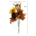 Kunstpflanze Strauch Blätterwedel Strauß Herbstmix 21 x 43cm