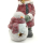 Winterkinder Mädchen und Junge mit LED Schneemann LED Dekofigur Weihnachtsdeko