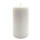Stumpenkerze XL 10 x 20cm weiß durchgefärbt Säulenkerze
