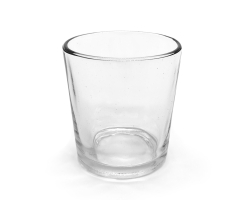 Teelichtglas klar Ø 6,7 x 7,3 cm
