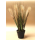 Kunstpflanze Pampasgras im schwarzen Topf 20 x 52cm Kunstgras Pampas-Gräser Boho flauschig