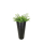 Kunststoff Übertopf hoch konisch Säule Blumen-Töpfe Pflanzkübel Topf Bodenvase