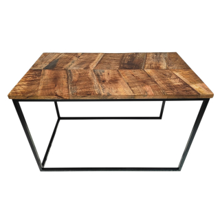 Mango Holz Tisch rechteckig - 76,5 x 43,5 x 50 cm