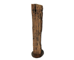 Holz Deko-Skulptur Abstrakt braun 82cm Treibholz Unikat Altholz natürlich