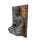 Metall Wandbild auf Holz Planken Buddha 52 x 68cm Wand-Deko Industrial Stil vintage Skulptur