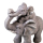 Dekofigur Elefant mit Baby grau 33 x 34cm Tier Deko Figur Skulptur