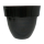 Blumentopf Leichtgewicht rund - Indoor & Outdoor - 30,5 x 26 cm - schwarz
