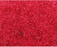 Dekosteine - Granulat rot 500g fein - ca. 2-3mm