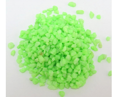 Dekosteine - Granulat grün 500g medium - ca. 5mm