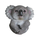 Deko Figur Koala Hänger  Kopf vorne: 14 x 14 x 12 cm