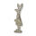 Holz Dekofigur Hase braun-weiß 31cm Tisch-Deko Hasenfigur Ostern Holz-Figur