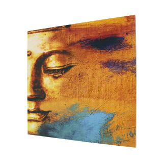 Leinwandbild auf Holzrahmen 50 x 50 cm ( Motiv: Buddha )