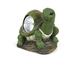 Solar-LED Deko Tier-Figur Schildkröte grün - klein