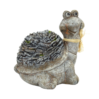 Deko-Figur Schildkröte groß - sitzend