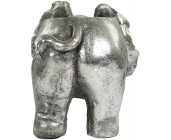 Deko Figur Elefant mit Pflanzgefäß