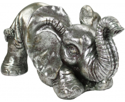 Deko Figur Elefant liegend