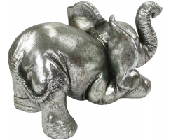 Deko Figur Elefant liegend