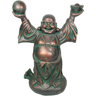 Deko Figur Happy Buddha stehend XL 84 cm