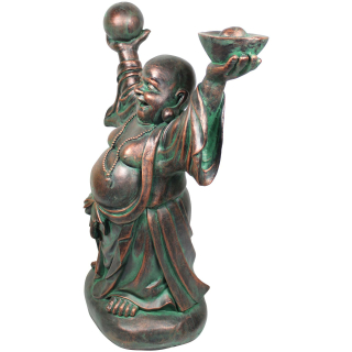 Deko Figur Happy Buddha stehend XL 84 cm