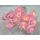 Rosen-Blüten Lichterkette mit 10 LED klein rosa