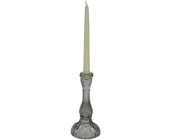 Glas Kerzenständer 21,5 cm
