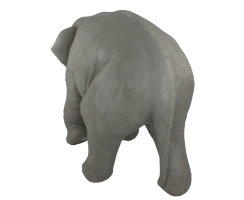 Deko Figur Elefant aus Polyresin - 48 x 57 x 27 cm
