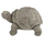 Deko Tier-Figur Schildkröte hellgrau mittel - 1 Stück