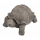 Deko Tier-Figur Schildkröte dunkelgrau klein - 1 Stück