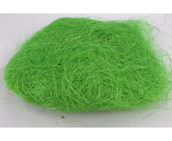 Deko Gras grün - 2 Stück