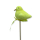 Blumen-Stecker Glitzer Vogel gelb 6 x 25cm 3 Stück Dekostecker Gartenstecker Bird Deko